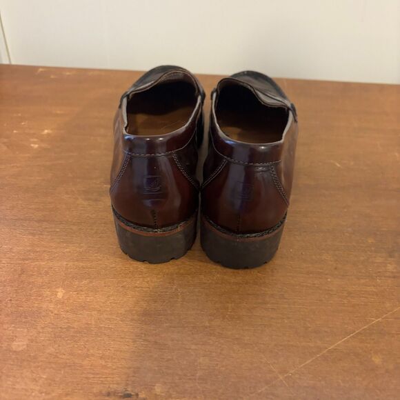 Sperry Women's size 9 Leather Upper Preppy Chocolate Brown Old Money Loafers - Picture 4 of 7